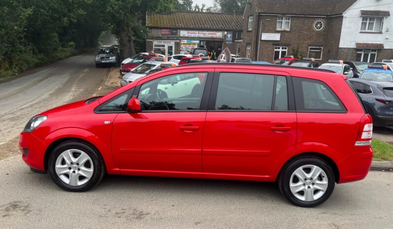 2014 Vauxhall Zafira 1.8 16V Exclusiv Euro 5 5dr full