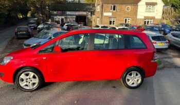 2013 Vauxhall Zafira 1.6 16V Exclusiv MPV 5dr Petrol Manual Euro 5 (115 ps) full