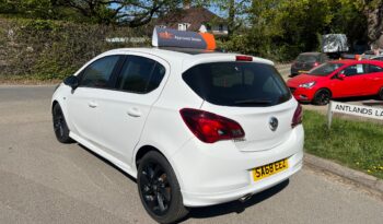 2018 Vauxhall Corsa 1.4i ecoTEC SRi VX Line Nav Black Hatchback 5dr Petrol Manual Euro 6 (90 ps) full