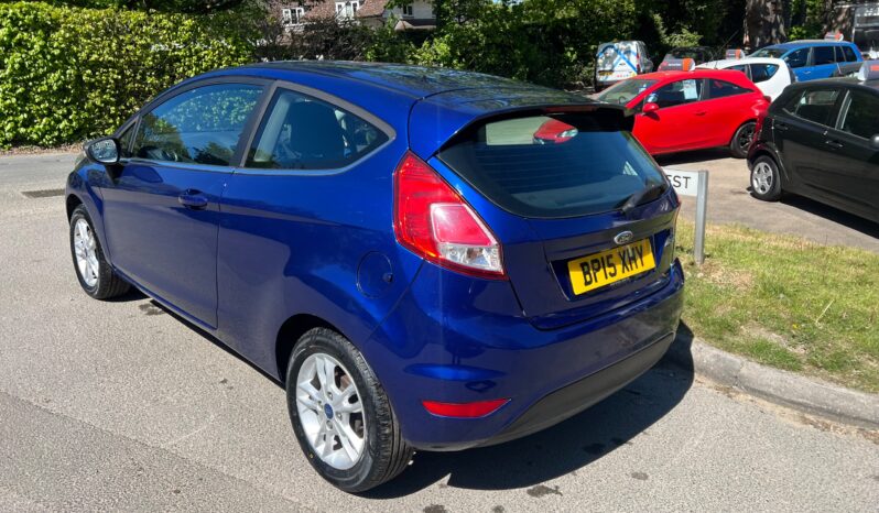 2015 Ford Fiesta 1.25 Zetec Hatchback 3dr Petrol Manual Euro 6 (82 ps) full