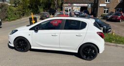 2018 Vauxhall Corsa 1.4i ecoTEC SRi VX Line Nav Black Hatchback 5dr Petrol Manual Euro 6 (90 ps)