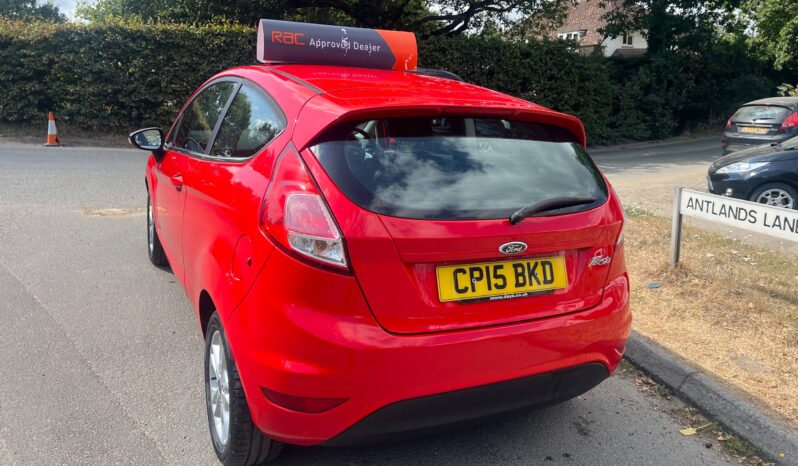 2015 Ford Fiesta 1.25 Zetec Hatchback 3dr Petrol Manual Euro 6 (82 ps) full