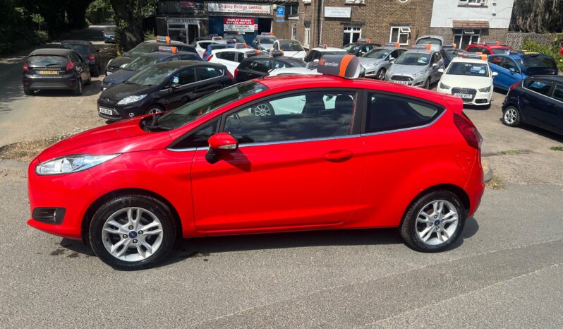 2015 Ford Fiesta 1.25 Zetec Hatchback 3dr Petrol Manual Euro 6 (82 ps) full