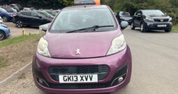 2013 Peugeot 107 1.0 12V Active Hatchback 3dr Petrol Manual Euro 5 (68 ps)