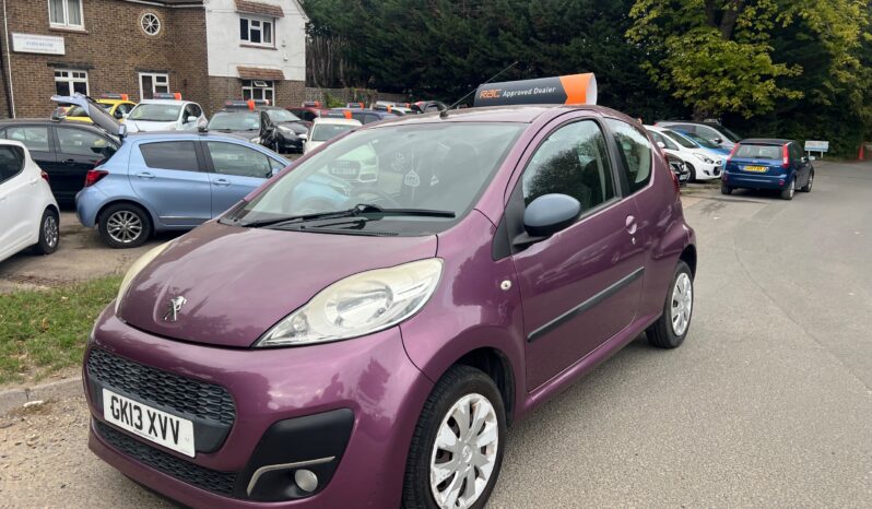 2013 Peugeot 107 1.0 12V Active Hatchback 3dr Petrol Manual Euro 5 (68 ps) full