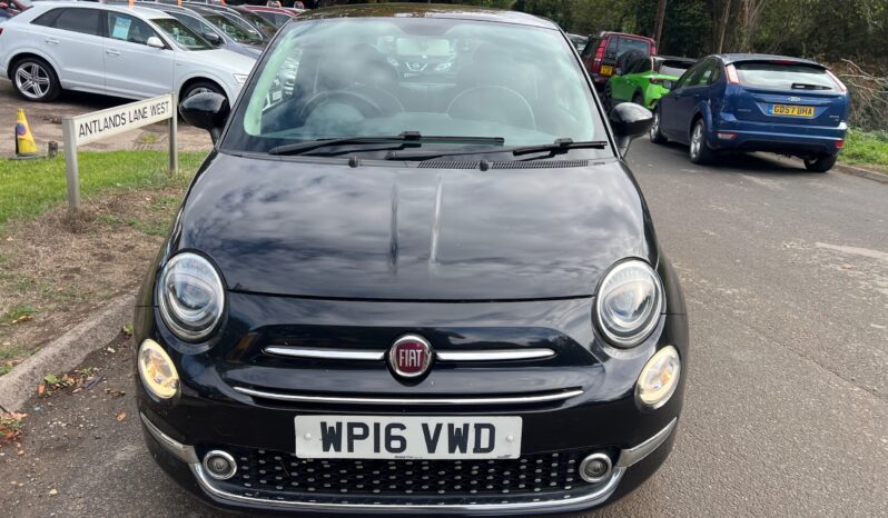 2016 Fiat 500 1.2 Lounge Hatchback 3dr Petrol Manual Euro 6 (s/s) (69 bhp) full